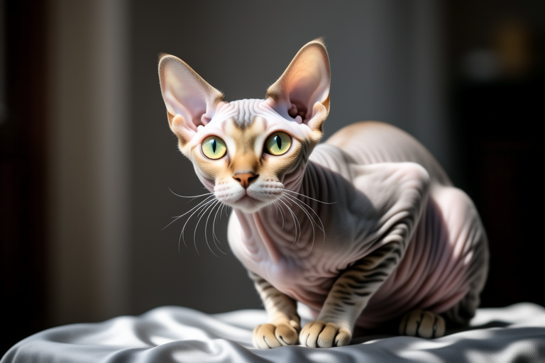 The Curly-Coated Charm of Devon Rex Cats Revealed